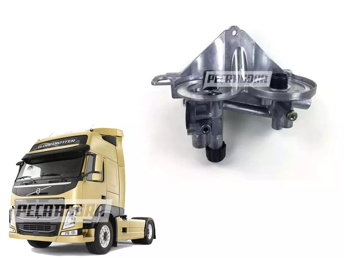 SUPORTE FILTRO COMBUSTIVEL VOLVO FH FM D13A D13B D13C (20869316)