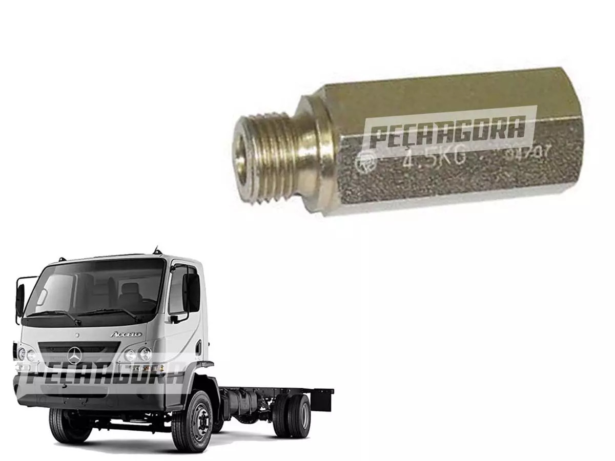 VALVULA BOMBA OLEO MB MERCEDES BENZ 714 1215C 1415 OM904 OM906 OM924 OM926 (9060