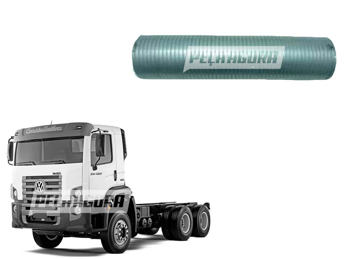 TUBO FLEXIVEL ESCAPE GALVANIZADO VW CONSTELLATION 17250 24250 WORKER VOLKSWAGEN 