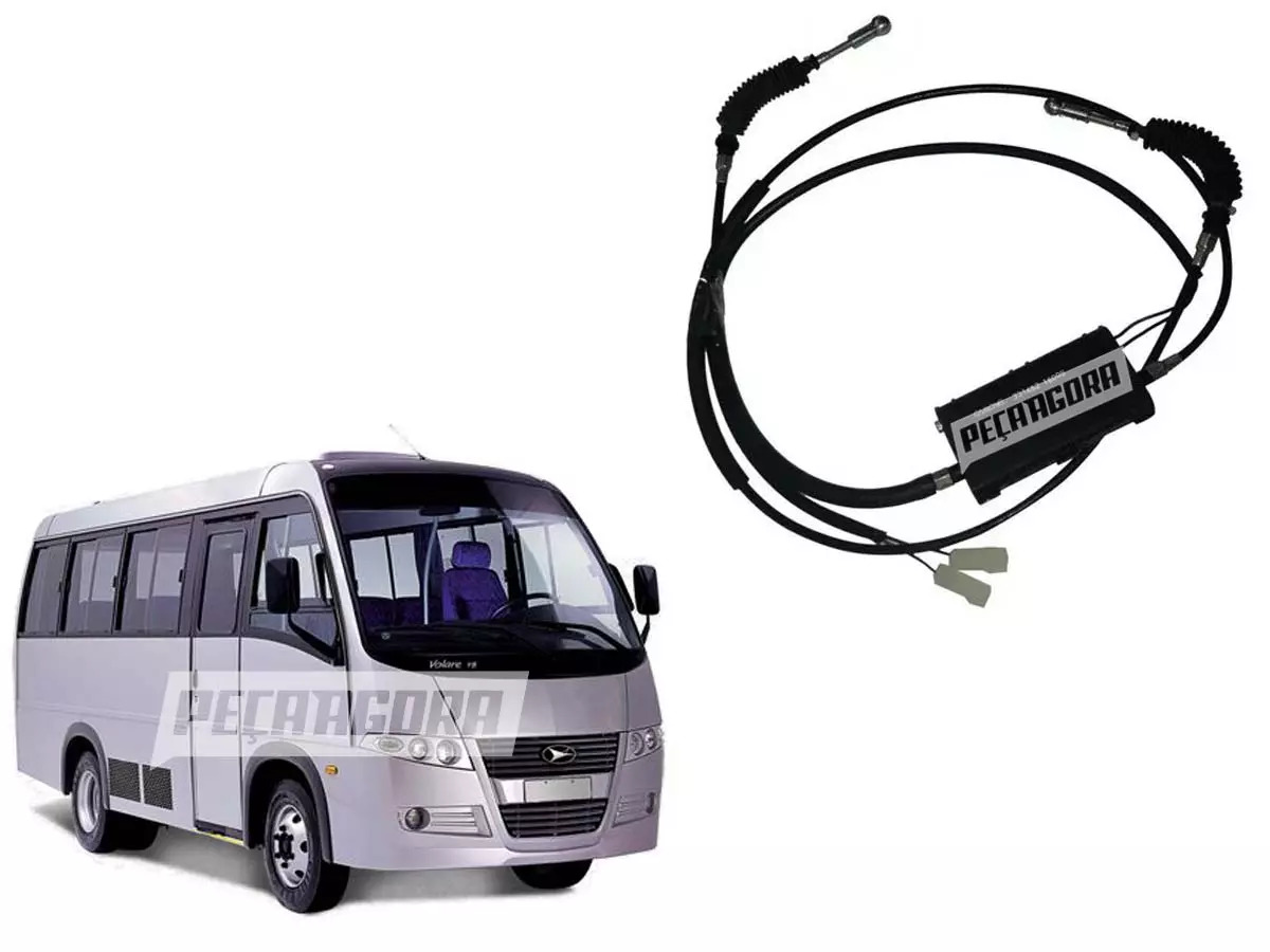 CABO ACELERADOR MULTIPLAS FUNCOES AGRALE VOLARE A8 V8 COM FREIO MOTOR (600801570
