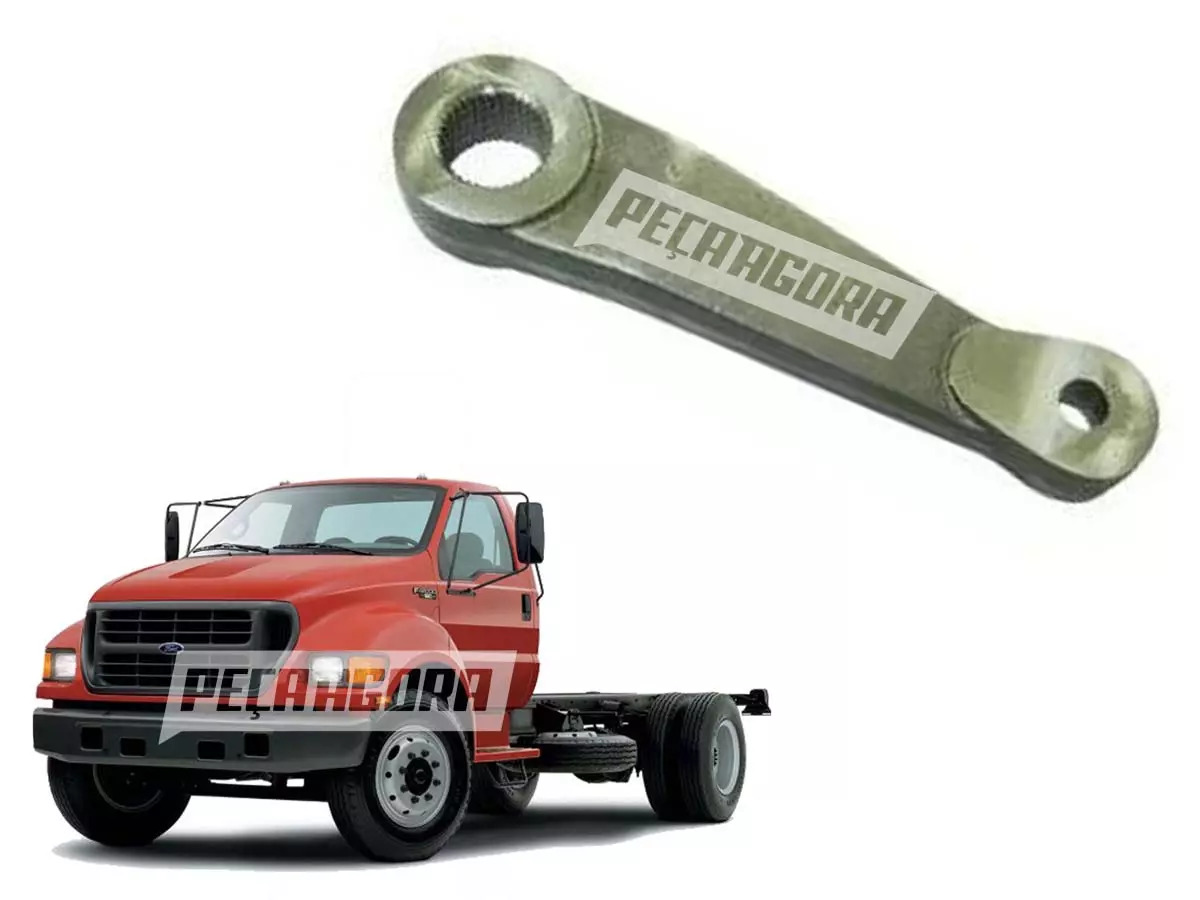 BRACO PITMAN CAIXA DIRECAO FORD F12000 1998 A 2005 PIT BULL DISTANCIA ENTRE EIXO