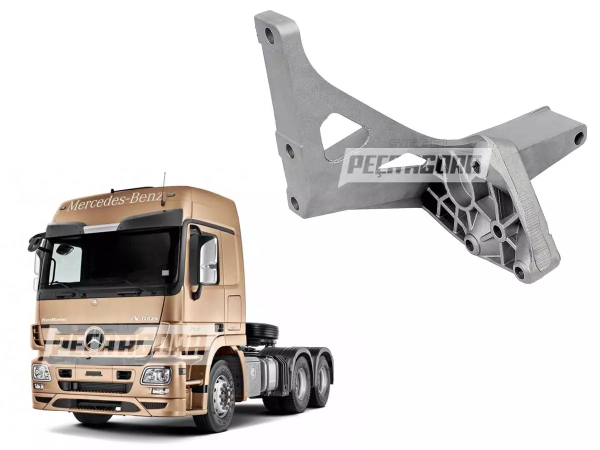 RECEPCAO DO ESTRIBO LE MB AXOR ACTROS TODOS MERCEDES BENZ ESQUERDO (9436660178)