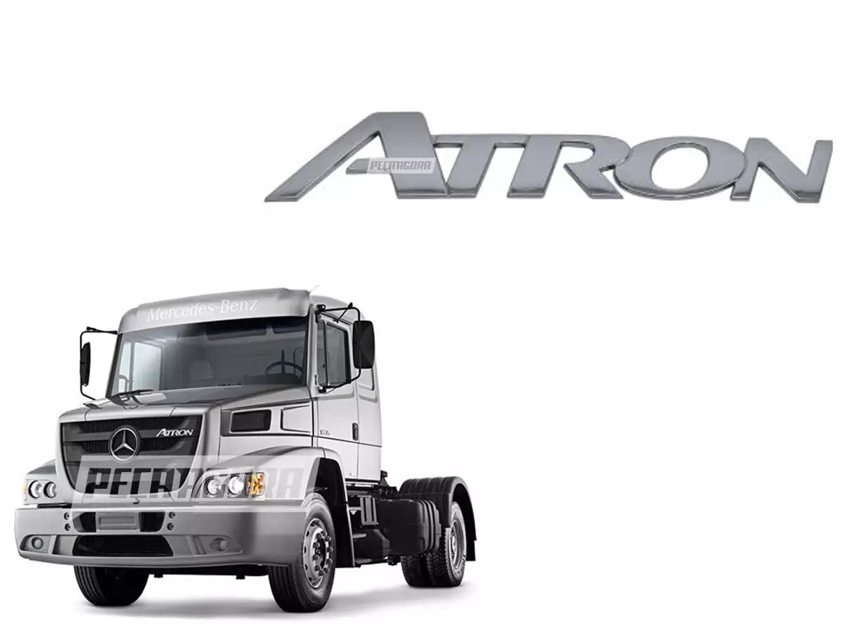 EMBLEMA ATRON CROMADO MB MERCEDES BENZ TODOS (6948170320)