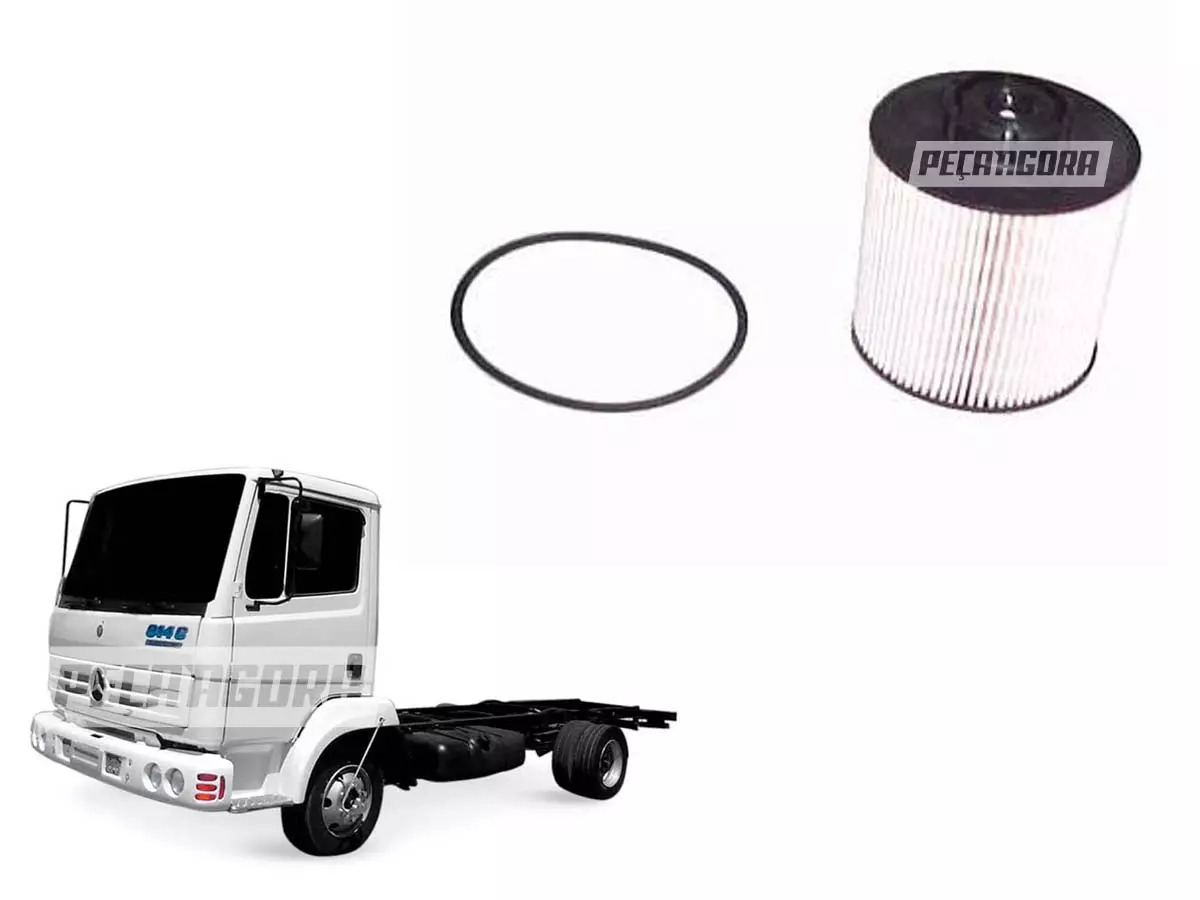 ELEMENTO FILTRO COMBUSTIVEL MB 712C 914C LO914 1215C L1218EL 1318 2423B (0000901