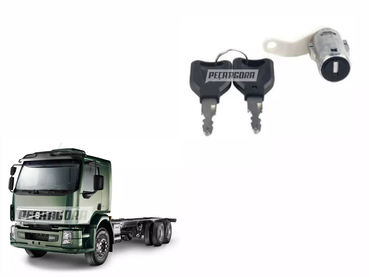CILINDRO MACANETA LE LD VOLVO VM COM CHAVE ESQUERDO DIREITO (20502660;)