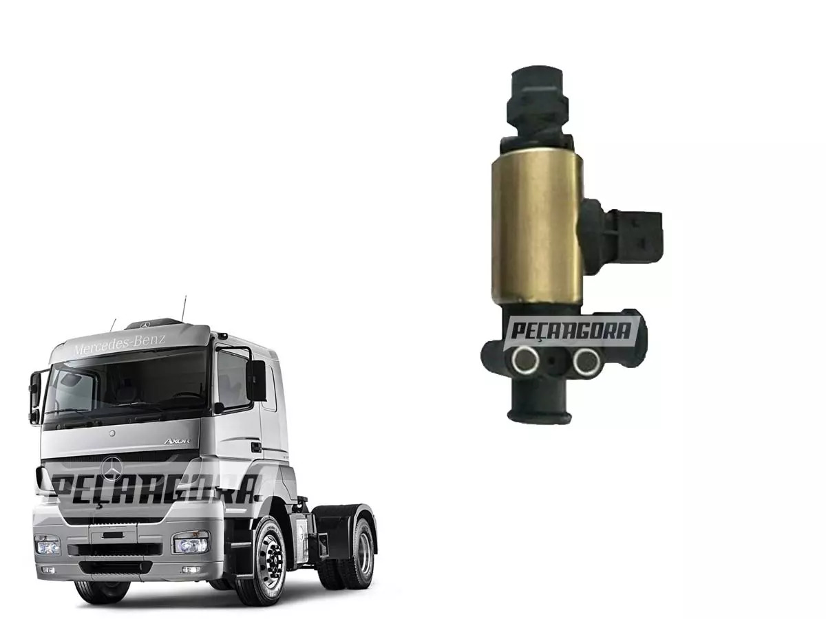 VALVULA PNEUMATICA 3/2 VIAS FREIO ARLA32 MB AXOR ATEGO ACTROS MERCEDES BENZ (000