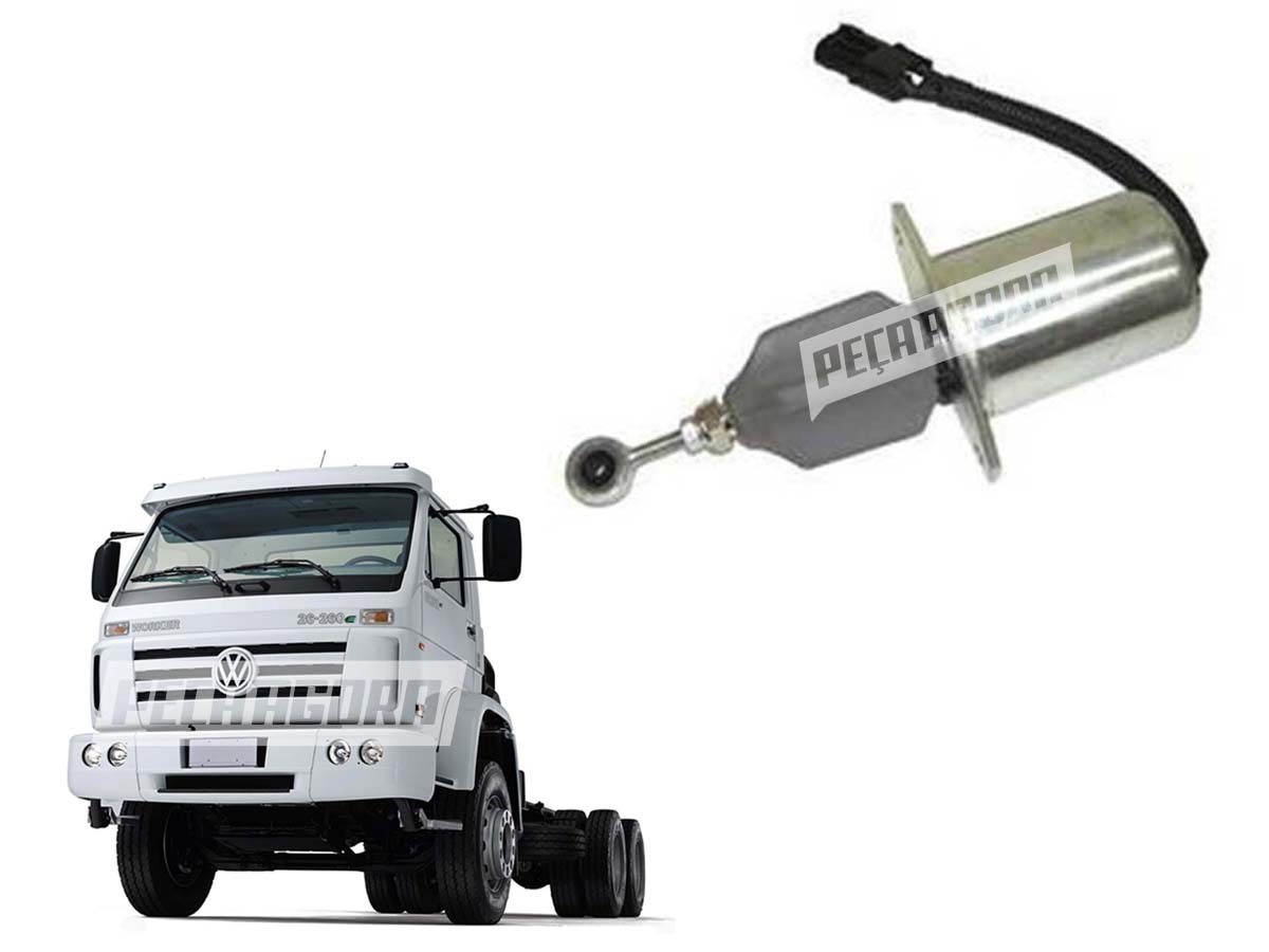 VALVULA SOLENOIDE 12V 3 PINOS FORD 4331 2003 EM DIANTE 2631 1731 4031 2002 EM DI