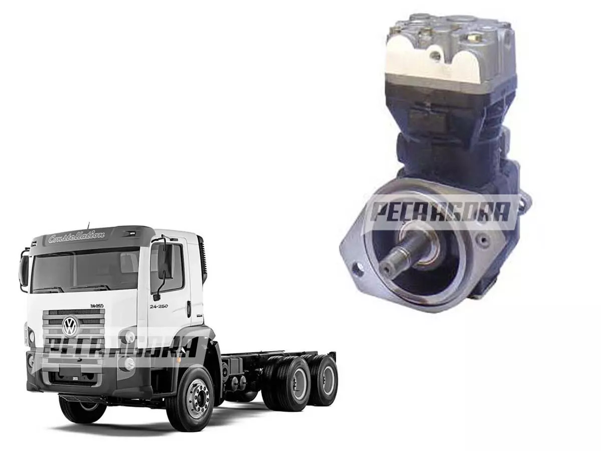 COMPRESSOR DE AR VW CONSTELLATION 17250E 24250E VOLKSWAGEN (561220018)