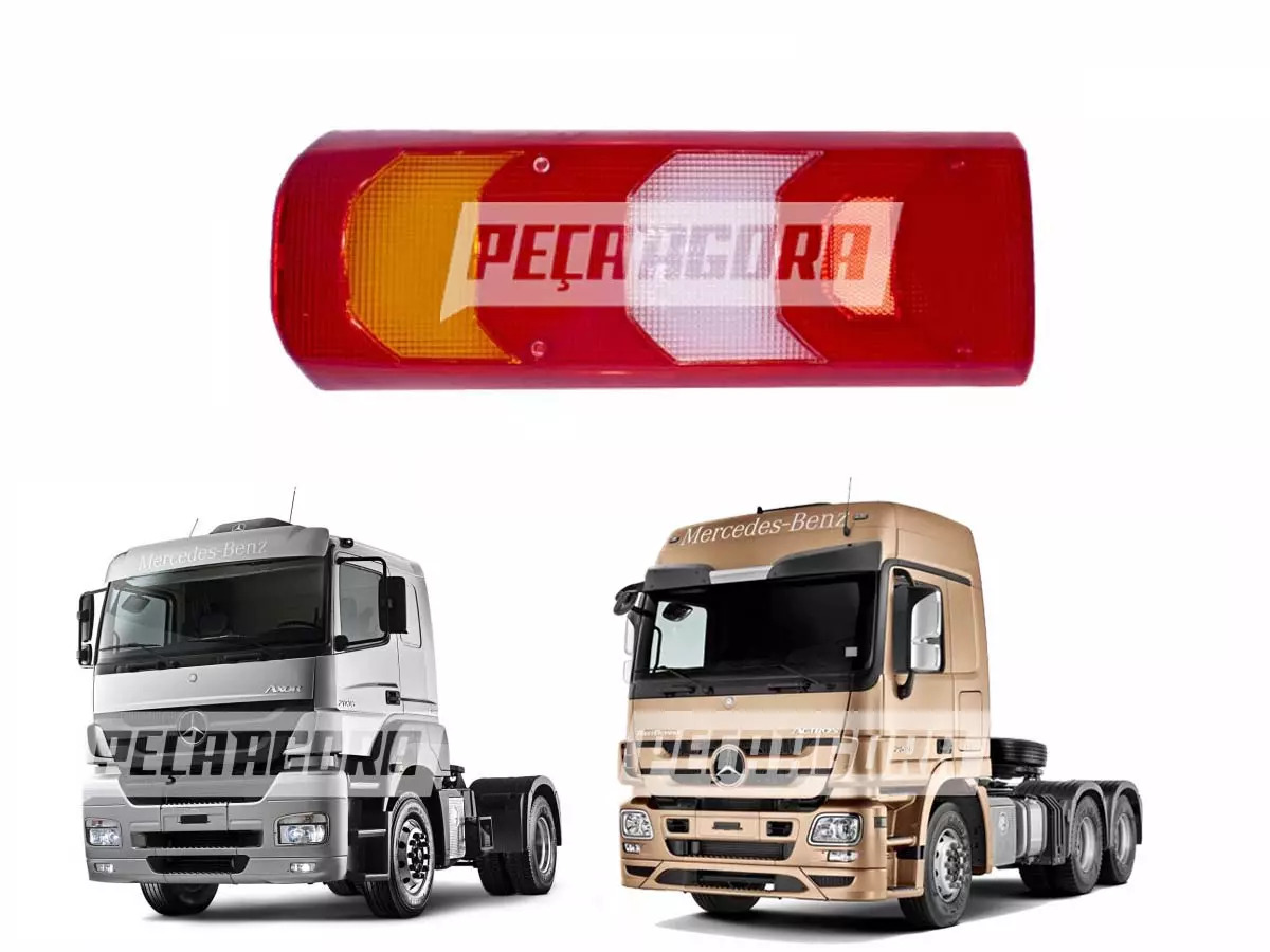LENTE LANTERNA TRASEIRA MB AXOR ACTROS 2017... (0025447390-0025446303-L0313049)