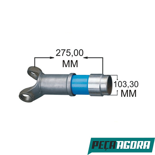 PONTUVA E LUVEIRA CARDAN VOLVO FH 12 (08/09) PARA IVECO  VOLVO  (S166)