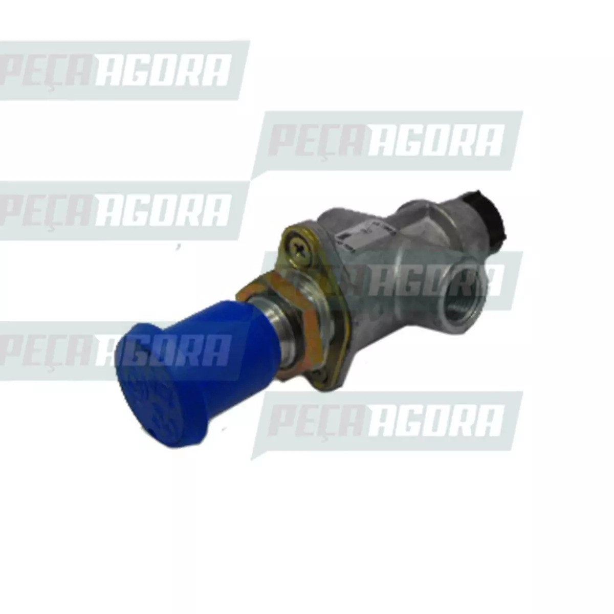 VALVULA ACIONAMENTO FREIO ESTACIONARIO ROSCA M16X1,5 PUSH PULL AZUL (VA320005AZ)