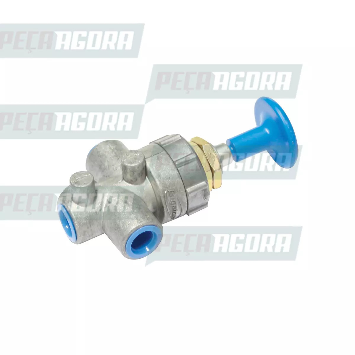 VALVULA ACIONAMENTO DESFRENAGEM ROSCA M16X1,5 PUSH PULL PRETO (965500,)