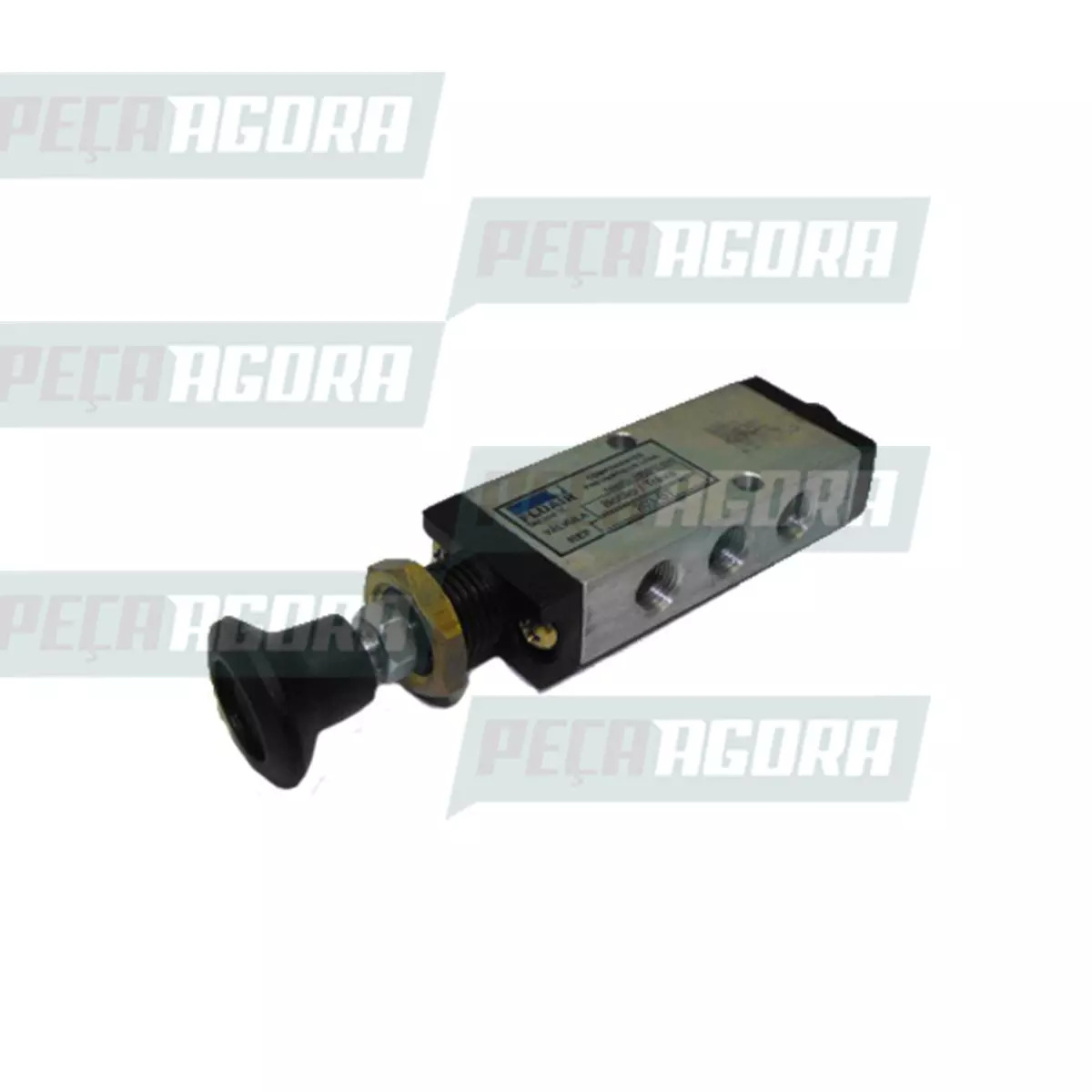 VALVULA SUSPENSOR ROSCA 1X8POL NPT 3 SAIDAS FIXACAO LATERAL (203BT)