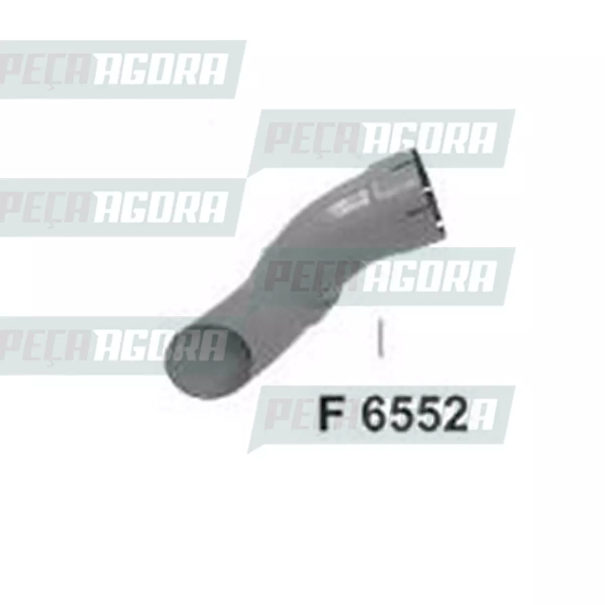 TUBO TERMINAL SAIDA NO CENTRO CHASSI VW 25370 CONSTELLATION (2V2253683B)