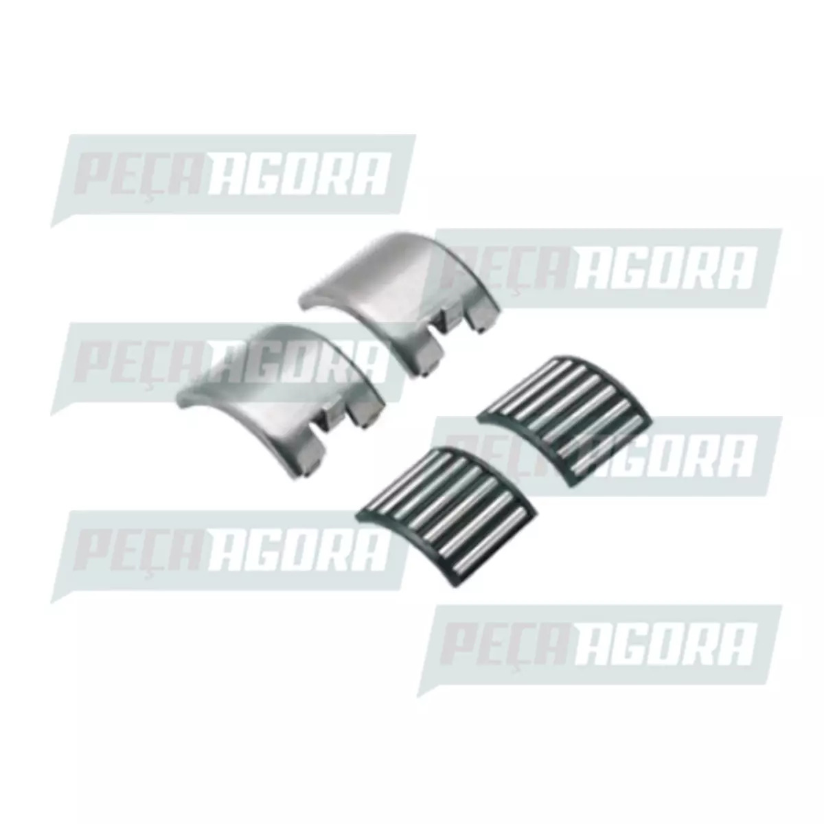 KIT ROLAMENTO FREIO A DISCO MB 712C 914C LO914 LO915 VOLVO VM17 VM23 (6401750370