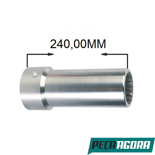 LUVEIRA CARDAN ACO  MERCEDES 2635 ENTRE EIXO (SL10)