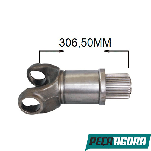 PONTUVA CARDAN ACO 40 ESTRIAS VOLVO VOLKSWAGEN PARA IVECO (L41492)