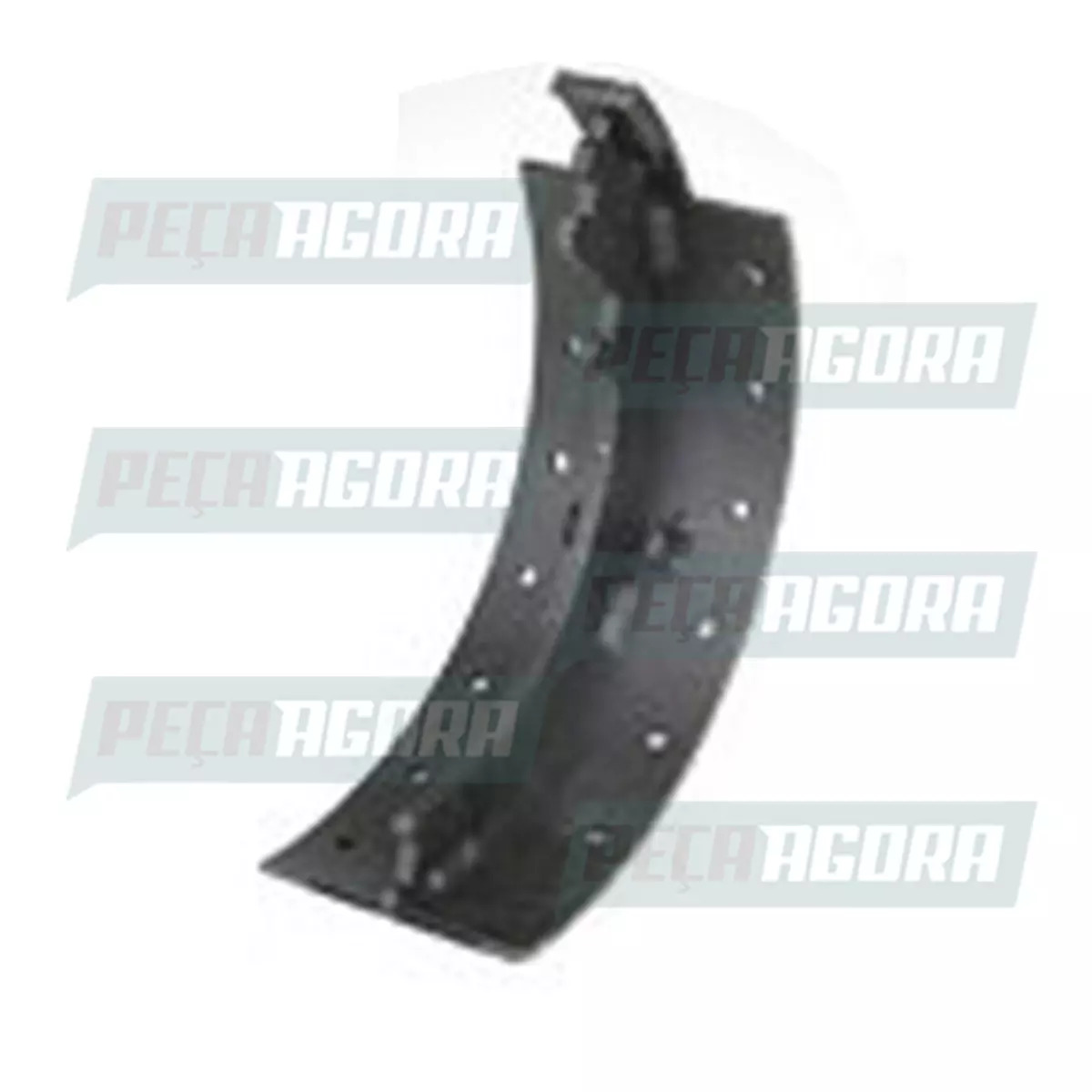 SAPATA DE FREIO A OLEO DIANTEIRO E TRASEIRO LONA MB 186 608 708 ANO 1987  (30942