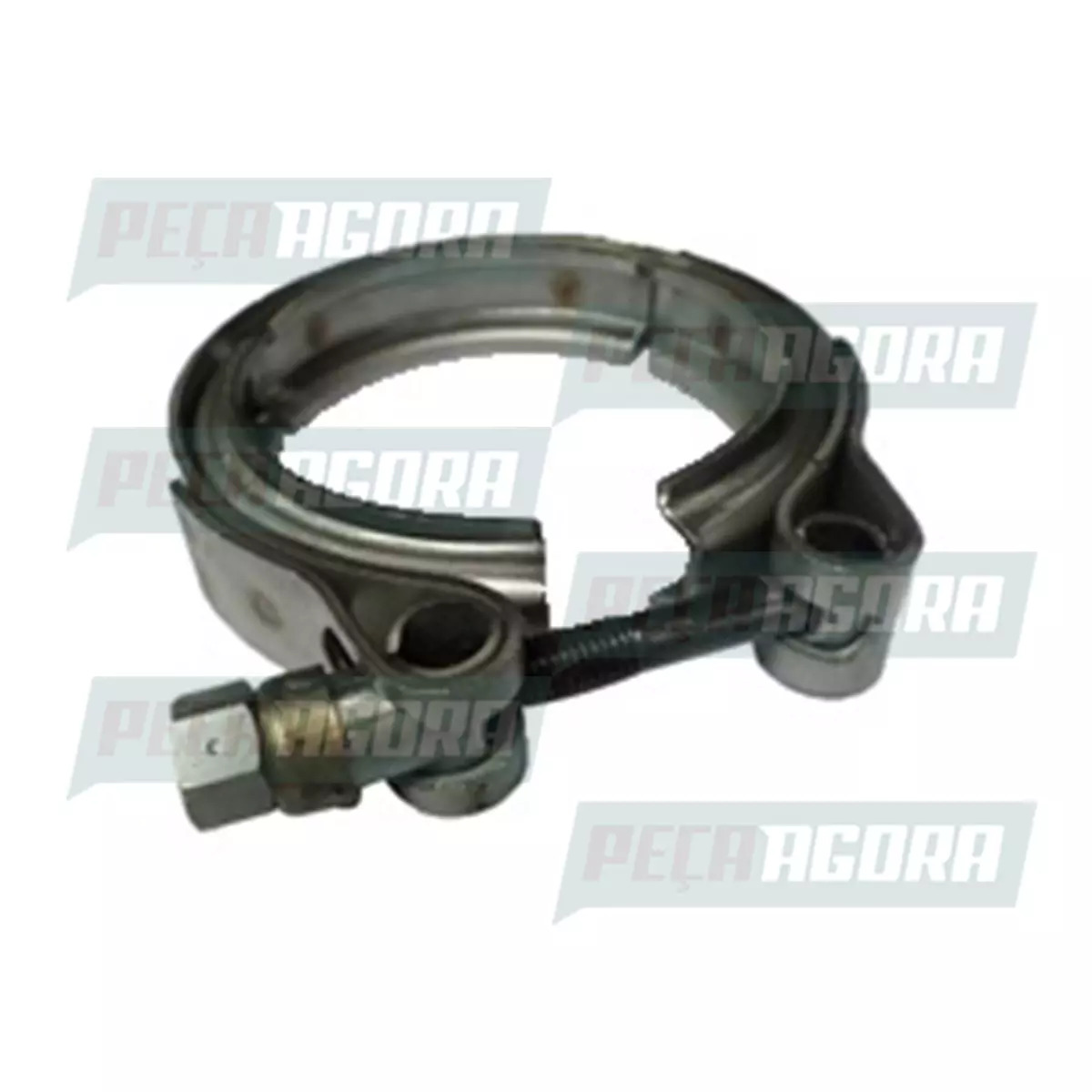 ABRACADEIRA TUBO ESCAPE MOTOR MWM 10MM VW 5140 8150 DELIVERY 15170E 15180E 15190