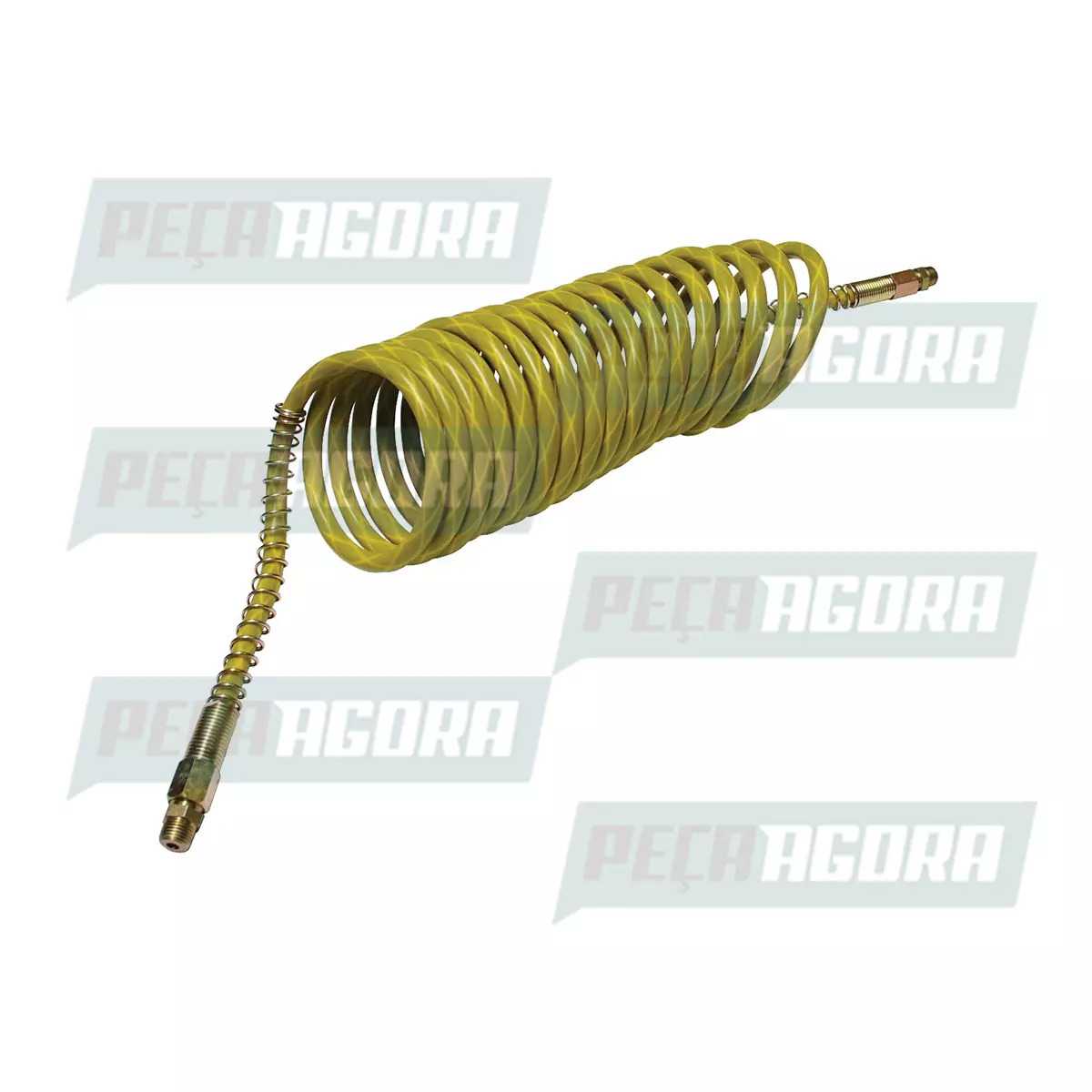 MANGUEIRA ESPIRAL 6500MM AMARELO ROSCA M16X1,5 COM TERMINAIS (ME65M16AM)