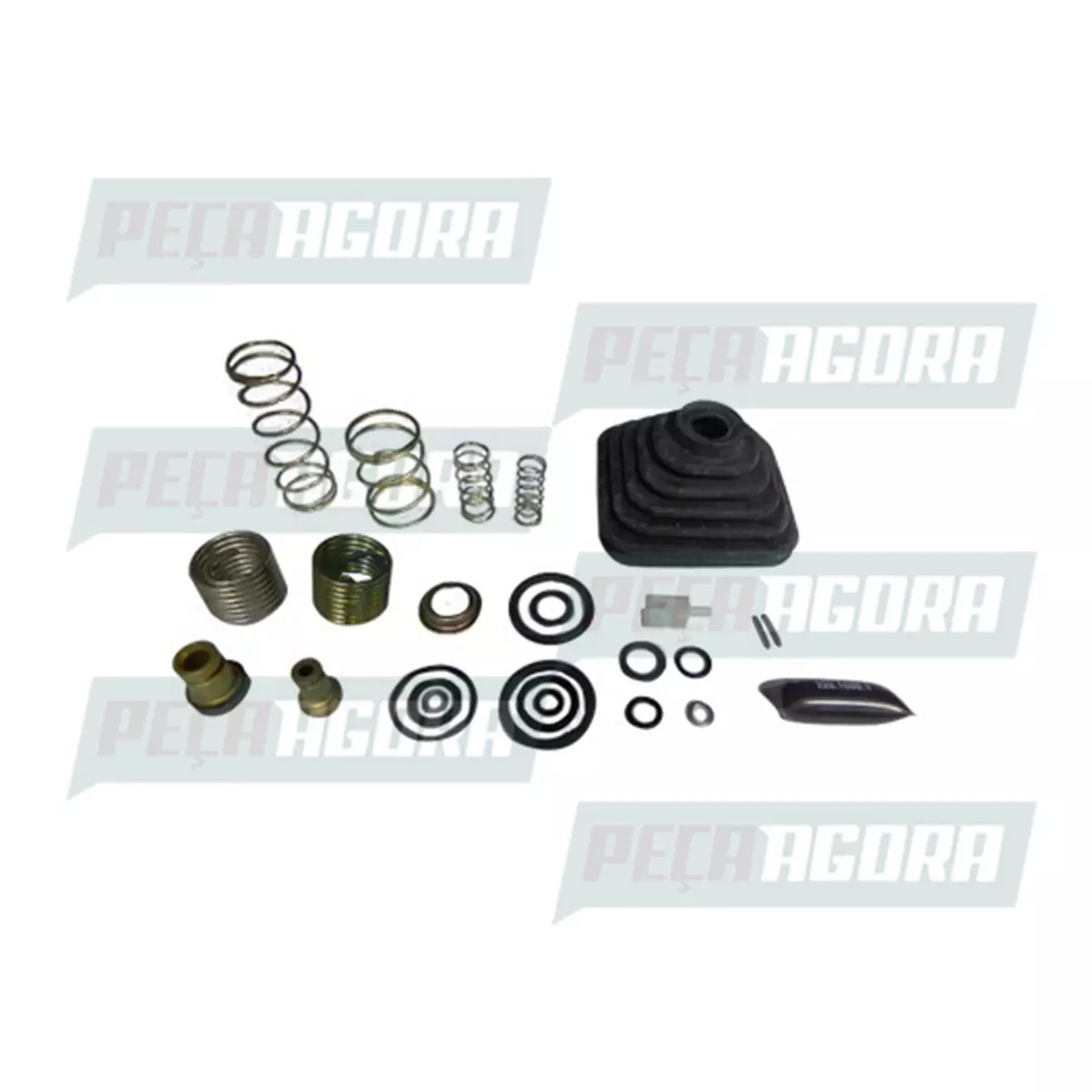 JOGO REPARO VALVULA MANETIM FREIO 4 SAIDA WABCO FORD CARGO 2628E 2632E 2932E 443