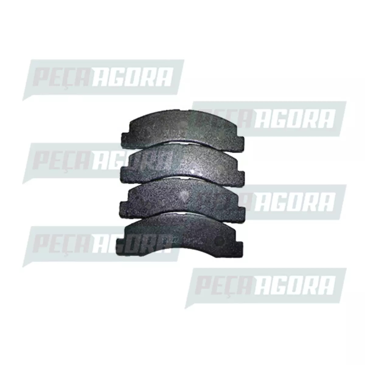 JOGO PASTILHA FREIO FORD F4000 98... F250 F350 98... VOLARE MODERNO (BF0T2001AA)