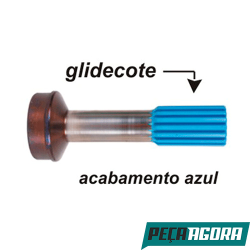 PONTEIRA CARDAN DESLIZANTE 16 ESTRIAS FORD CARGO 1521 1621 1624 1630 2321 2324 2