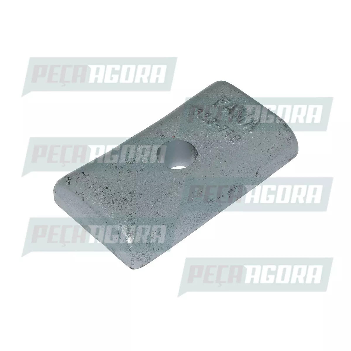 GUIA GRAMPO MOLA RANDON 2000 MODELO D.A  ABERTURA 90MM, FERRO FUNDIDO (200100425