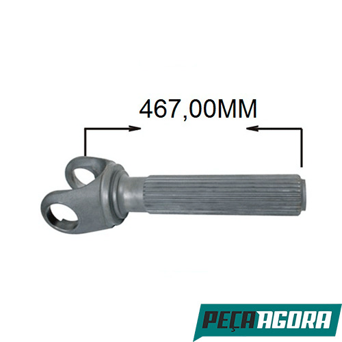 PONTUVA CARDAN ACO  MERCEDES LS 1935 CHASSI PRETO (97/) (L41536)