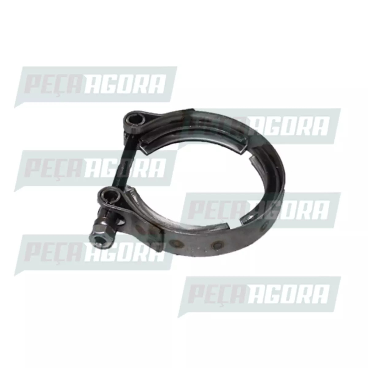ABRACADEIRA COLETOR ESCAPE MOTOR CUMMINS ISB ISC CARGO 2628E 2422E 2428E 1722E 2