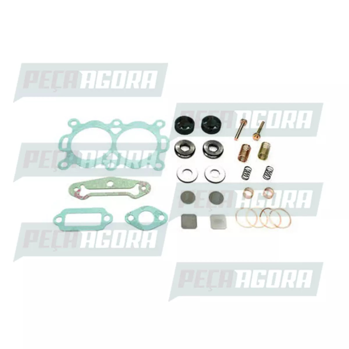 REPARO CABECOTE COMPRESSOR 2CIL VARGA RRCG0010.1 VW 11130 13130 14140 22140 2216