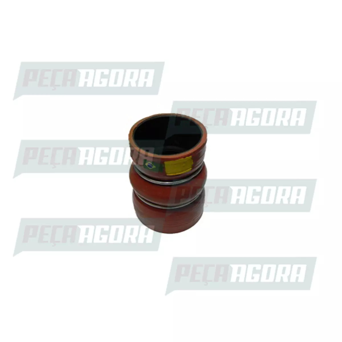 MANGUEIRA LIGACAO INTERCOOLER FORD CARGO 712 815S 915MV 815 915 814 (4C456C640CA