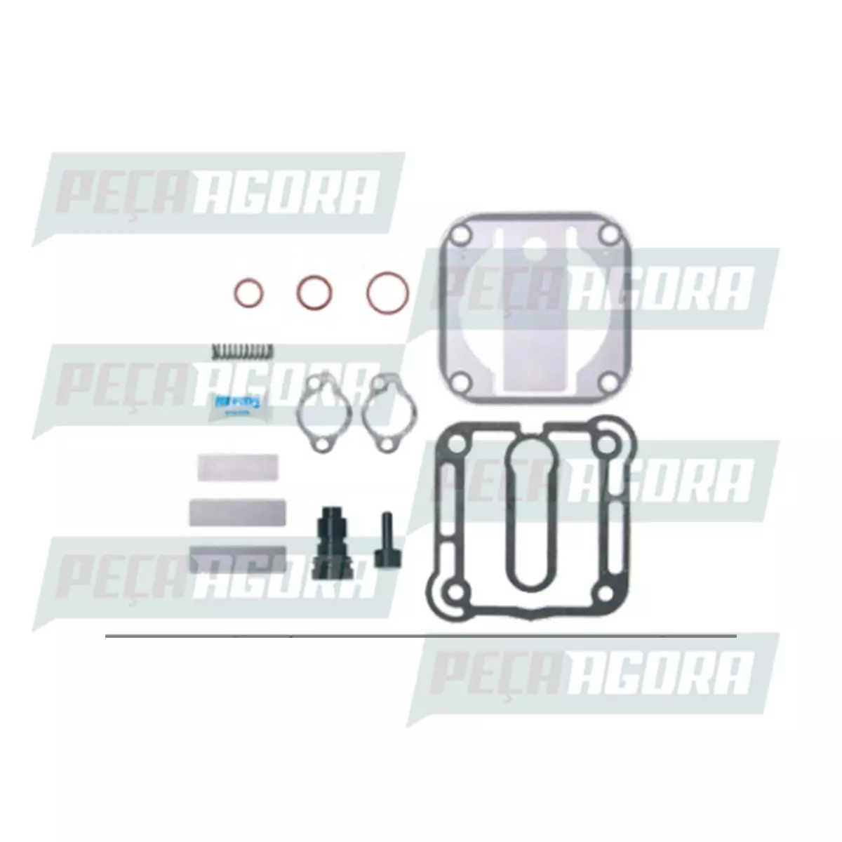 REPARO VEDACÕES COMPRESSOR AR MBB ATEGO OM 904 VW 8150E 8150EOD 9150EOD 13170E 