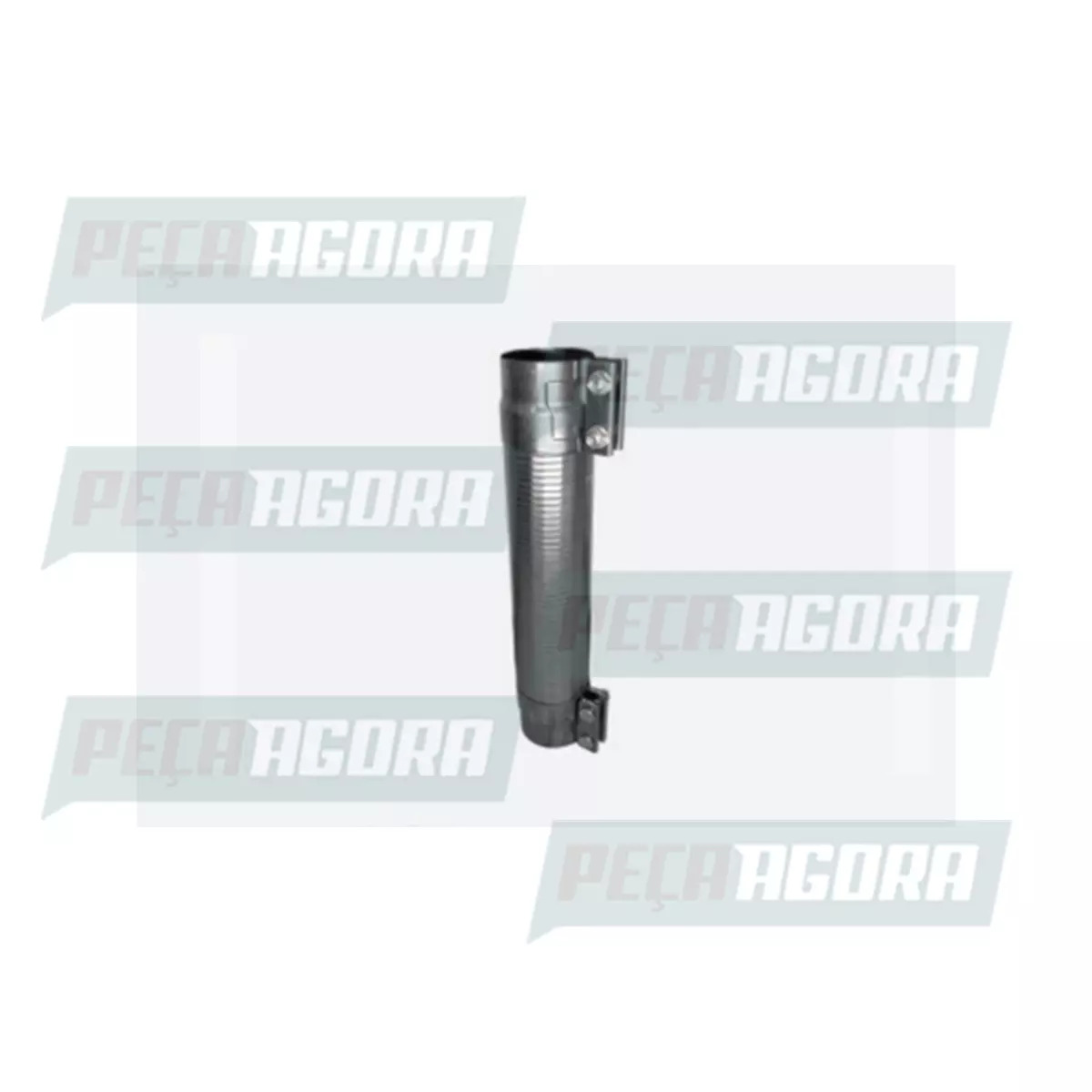 TUBO FLEXIVEL ESCAPAMENTO 3.1/2'' 420MM GALVANIZADO SEM ABRACADEIRA VW 15.190 17
