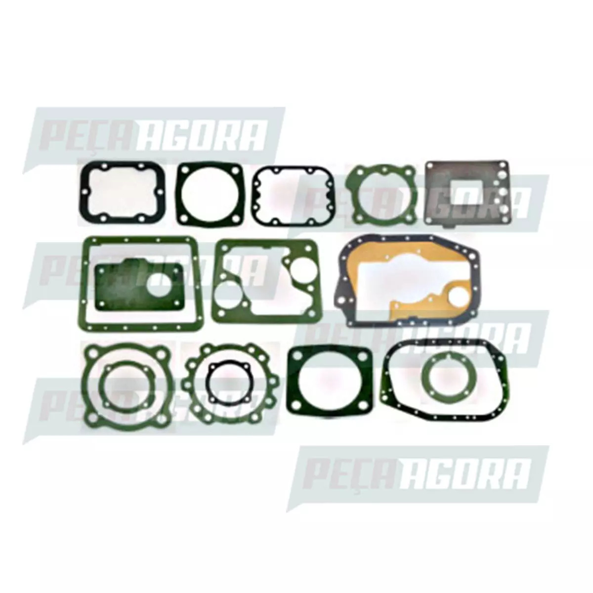 JOGO JUNTA CÂMBIO RT7608LL 16 PCS SEM ANEIS VW 24.220 24.250 26.300 26.260 31.2