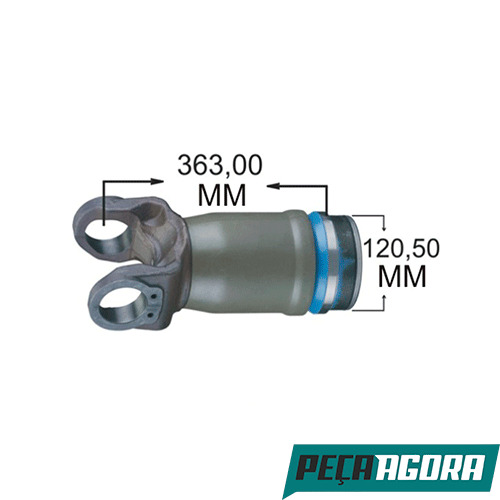 PONTUVA E LUVEIRA CARDAN  MERCEDES L 2638/ LK 2638/ LS 2638  (5800510051X)
