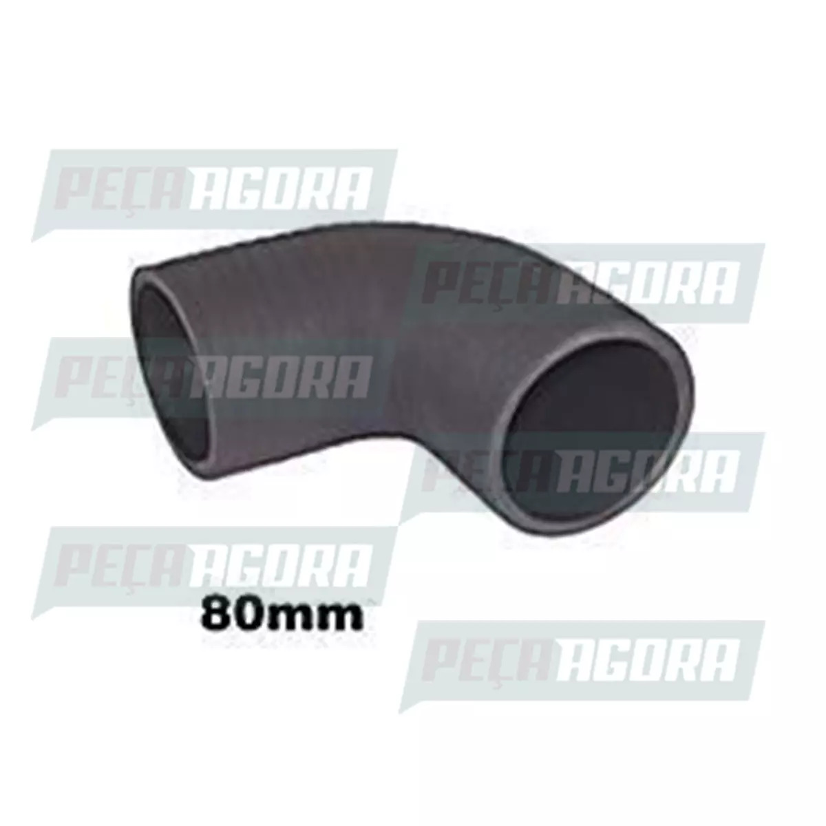 MANGUEIRA TURBINA COTOVELO MAIOR MBB MOTOR OM352 80X80X200MM (3529971382,)