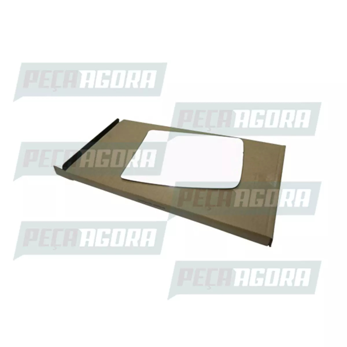 VIDRO SUPERIOR ESPELHO RETROVISOR EXTERNO FORD CARGO 712 815E 1317E 1517E1 1717E