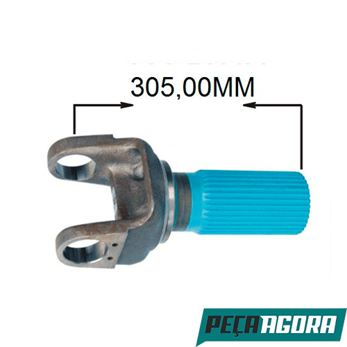 PONTUVA CARDAN ACO VOLVO VM 310 (CRUZETA SPL170-1X) (S658)