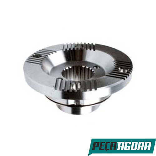 FLANGE DIFERENCIAL 4 FUROS 22 ESTRIAS PARA SCANIA 6X4 SERIE 4 E 5 (S214)