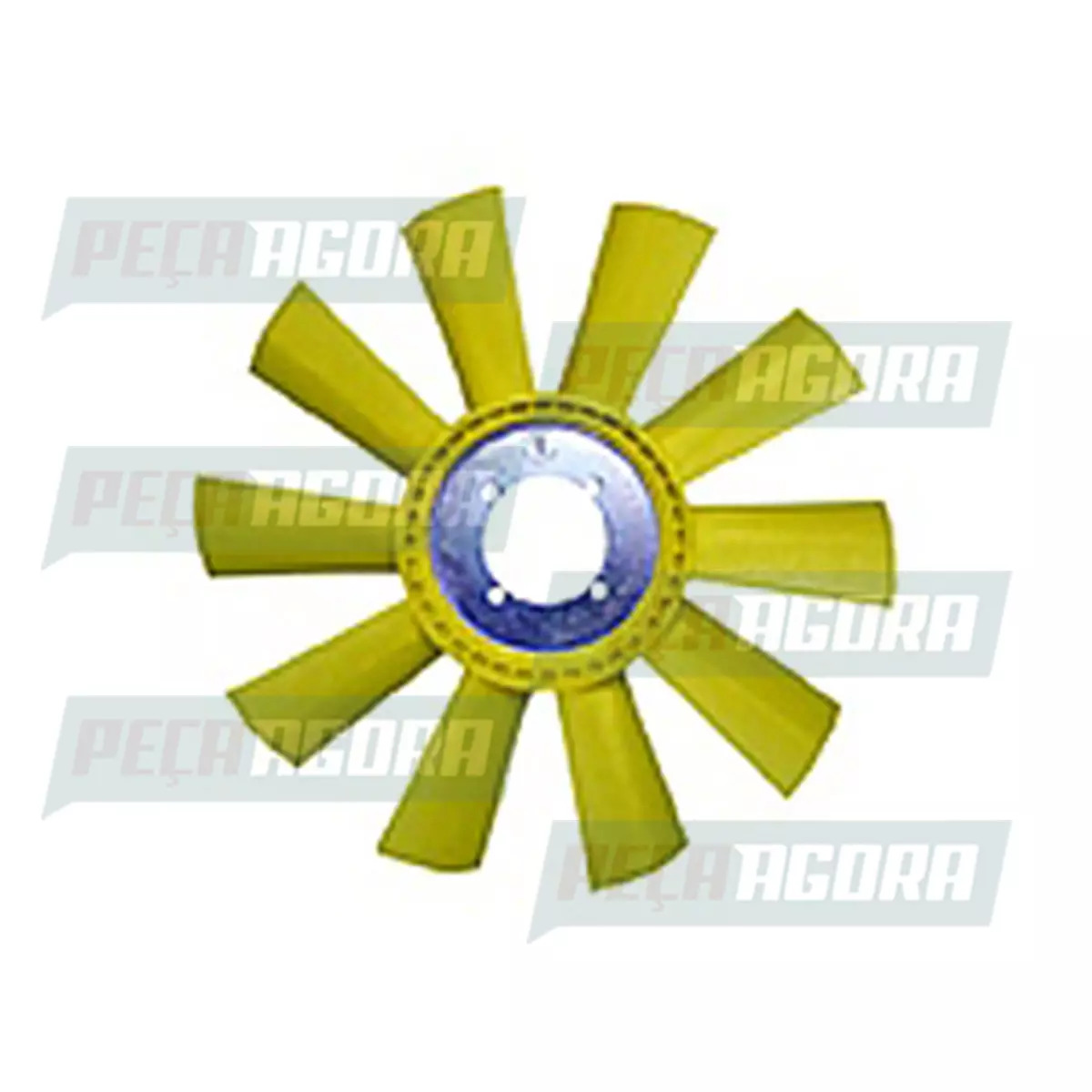 HELICE RADIADOR 10 PAS MODEFER MOTOR MWM AGRALE VOLARE MARCOPOLO  (6008001375002