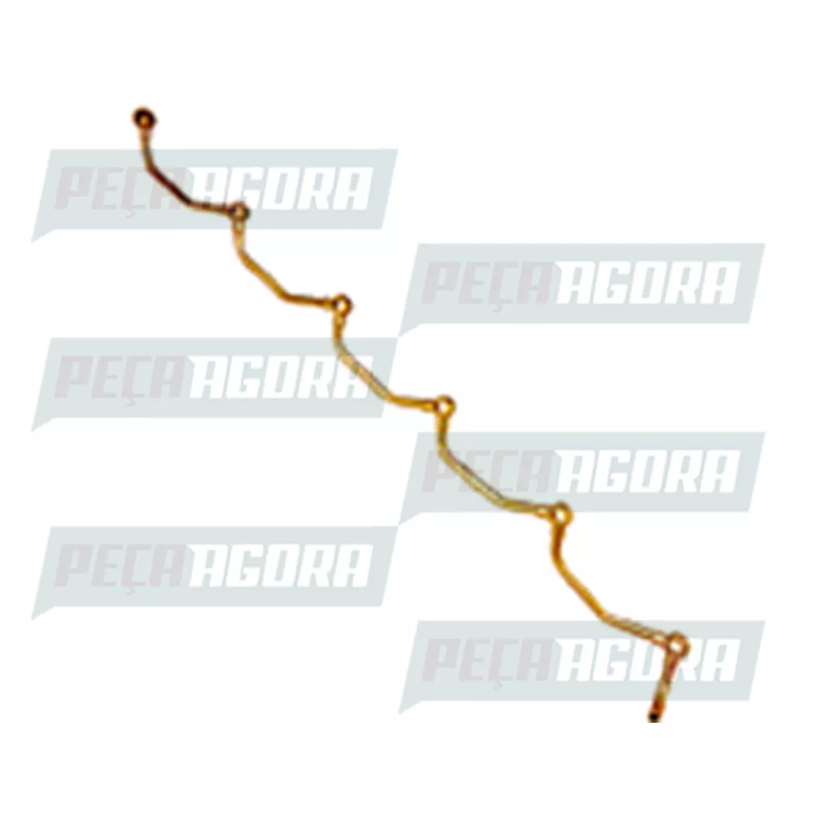 TUBO RETORNO CABECOTE MOTOR MBB OM 449A LA (4762000158)