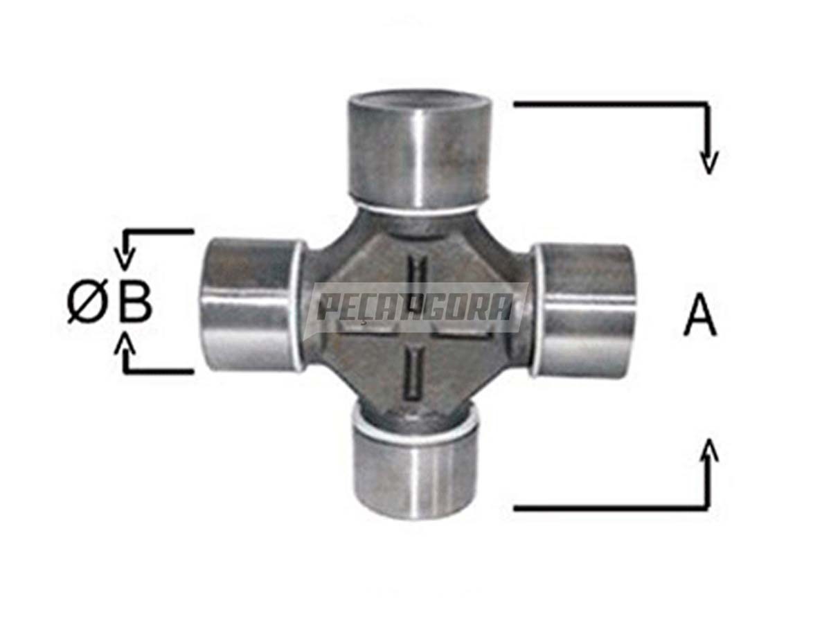 CRUZETA CARDAN VW MAN TGX 29440 33440 PARA IVECO TRAKKER 380E720  EUROTRAKKER VOLVO FH12 FM420 FM520 42533785