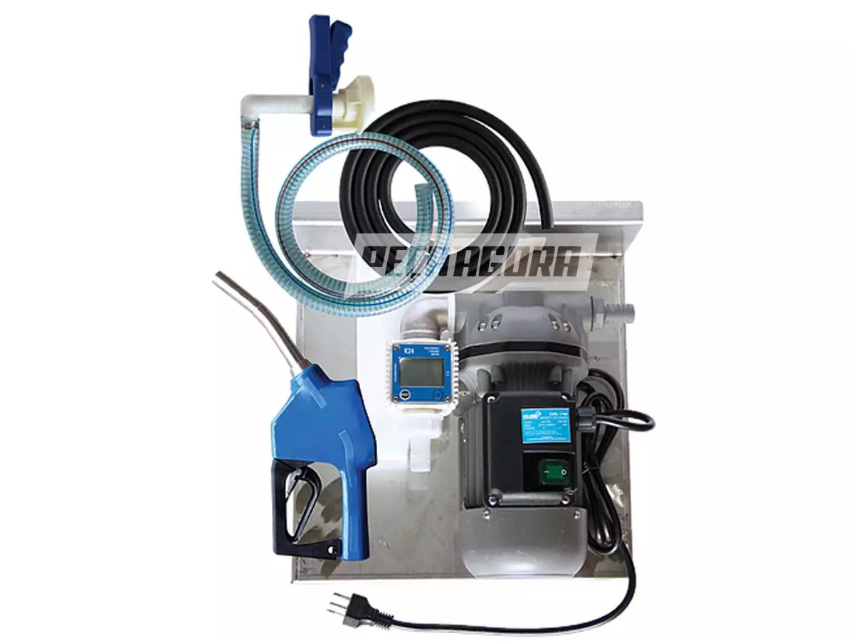 CONJUNTO PARA ARLA 230V 60L/MIN 4M DE MANGUEIRA BICO AUTO E MEDIDOR DIGITAL (CPA