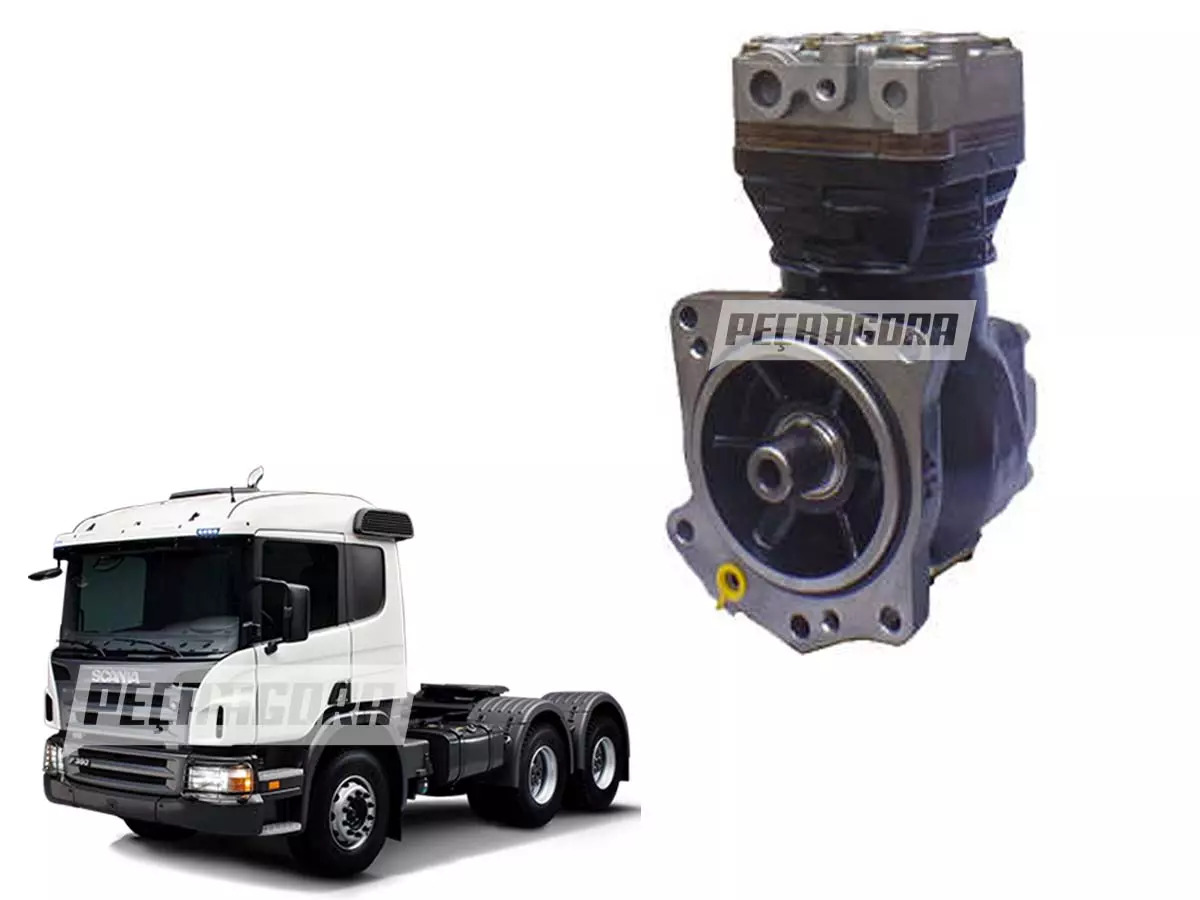 COMPRESSOR DE AR PARA SCANIA F94 P114 P124 P94 R114 R124 T114 T124 SERIE 4 2004 