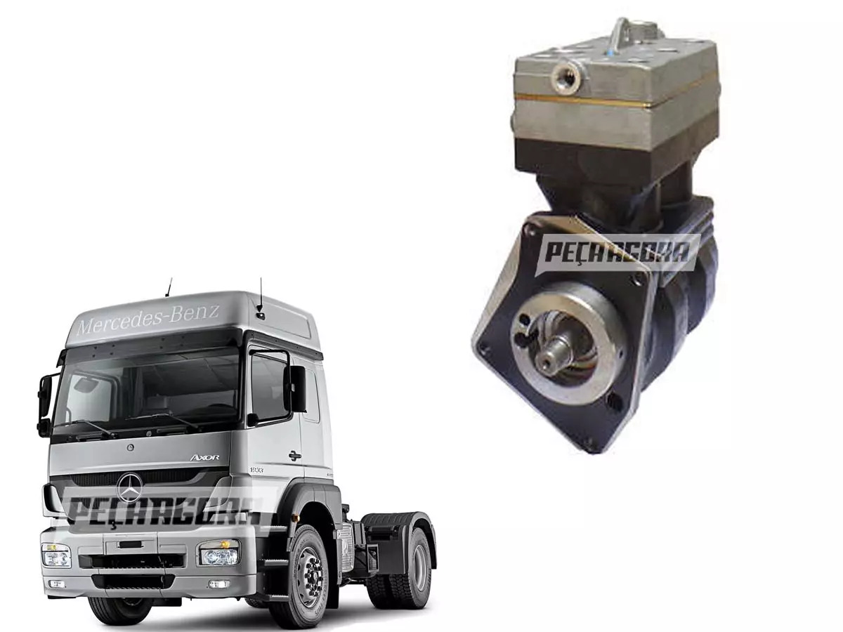 COMPRESSOR DE AR MB AXOR TODOS COM MOTOR OM457 MODERNO   (4571304715)