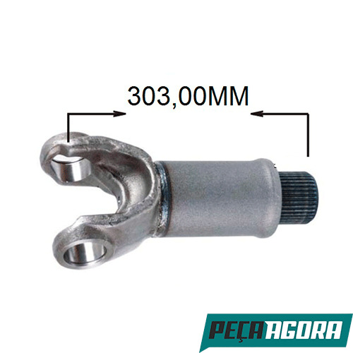 PONTUVA CARDAN ACO PARA IVECO VOLVO FH 420/ FH 520/ FH 12  (L41488)