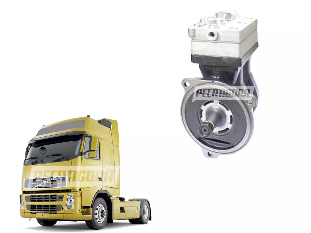 COMPRESSOR DE AR VOLVO FH13 FM13 NH13 D13 (9125120080B)