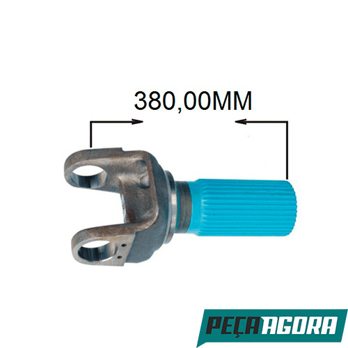 PONTUVA CARDAN ENTRE DIFERENCIAIS ACO 34 ESTRIAS VOLVO MB (17082171X)