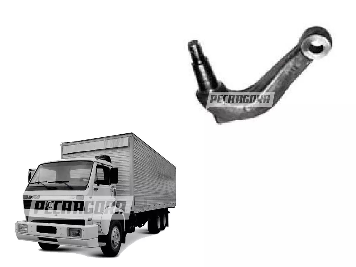 BRACO CURVO MANGA EIXO LE ESQUERDO 13 TON VW 12140 12140T 12170 13170E 15170E 13